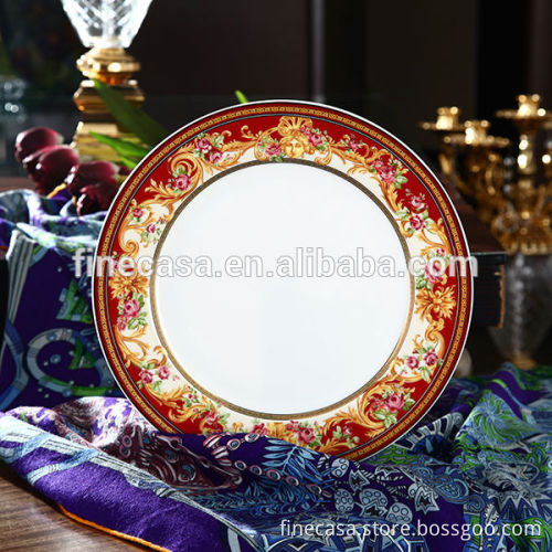 30 Pieces Luxury Fine Bone China Dinner Set